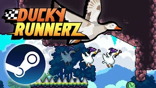 My Game is FINALLY On Steam  Ducky Runnerz Devlog [upl. by Arnuad]