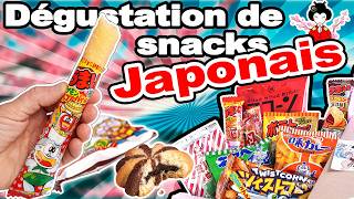 Je Teste des Snacks JAPONAIS de TOKYO avec la TOKYO SNACK BOX Délicieux [upl. by Eillac121]