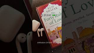 40 Rules Of Love By Elif Shafak What I Learned from Rule No3 youtubeshorts elifshafak love [upl. by Olleina]