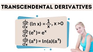 Derivative of Other Transcendental Functions apcalculus calculus derivative [upl. by Ruberta130]