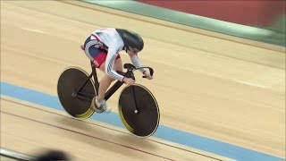 Womens Team Sprint Gold Final  Track Cycling World Cup  Hong Kong China [upl. by Yorztif478]