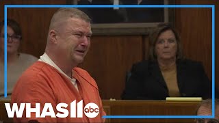 FULL Former sheriff Jamey Noel cries apologizes during sentencing [upl. by Nosnirb]