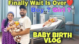 Birth Vlog  Quick Induced Labor  Delivery For Our 2nd Baby  Gender Reveal 😇 [upl. by Kristin615]