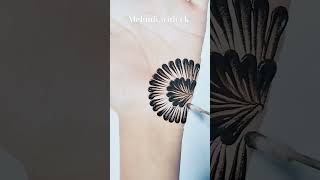 Simple and easy dotted mehndi design 😍 new stylish trandy beautiful mehndi design 💯 shorts video [upl. by Gnav]