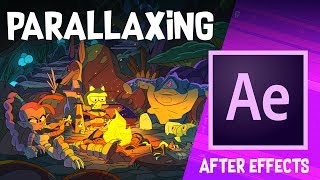 Parallaxing a Background in Adobe After Effects [upl. by Eirrac]