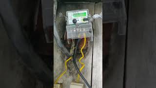 solar net meter connection  Net meter reading [upl. by Bonacci]