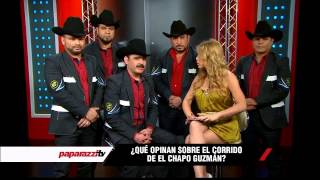 Los Tucanes De Tijuana reaccionan a corrido del Chapo Guzmán [upl. by Nyladnek780]