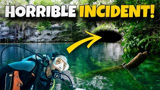 He Got ENTANGLED In This Deep UNDERWATER Cave  Cave Diving Gone Wrong [upl. by Acquah808]