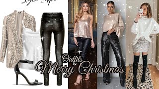 OUTFITS NAVIDAD Y AÑO NUEVO CÓMO VESTIR BIEN 202425 links de prendas aquí 👇👇👇 [upl. by Drofhsa]