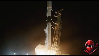 SpaceX launches 20 Starlink satellites from California [upl. by Britt]