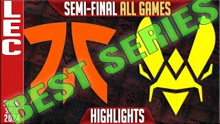 FNC vs VIT Highlights ALL GAMES  Lower SemiFinal LEC Spring Playoffs 2024 Fnatic vs Team Vitality [upl. by Norrag]