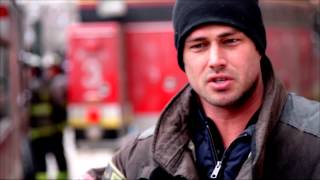 Chicago Fire amp Chicago PD A Dark Day Episode TAYLOR KINNEY quotKelly Severidequot Interview  ScreenSlam [upl. by Brucie]