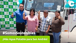 Entrega de Cisterna de Agua Potable para San Andres  Camisea [upl. by Aimas356]