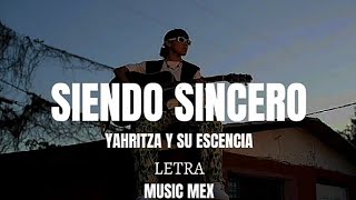 SIENDO SINCEROYAHRITZA Y SU ESCENCIA LETRAÁLBUM OBSESSED [upl. by China]