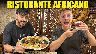 PROVIAMO IL MIGLIOR RISTORANTE AFRICANO DI MILANO  QUESTO POSTO È ASSURDO STIAMO VERAMENTE GODENDO [upl. by Ativel]