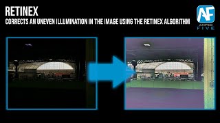 Retinex Automatically Correct an Uneven Illumination in the Image in Amped FIVE [upl. by Lundberg902]