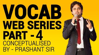 Vocab Web Series  Part 4 Conceptualised by  Prashant Sir The Globalizers [upl. by Zola]