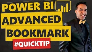 Advanced Power BI Bookmark Options DataDisplayCurrent Page [upl. by Sulokcin101]