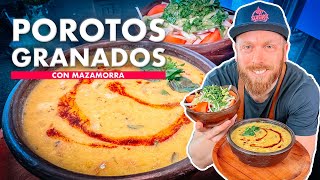 Porotos Granados con Mazamorra Cocina Chilena  Slucook [upl. by Avehstab]