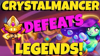 This Deck Is Insane Should Crystalmancer Be A Legendary in Rush Royale [upl. by Ysabel]