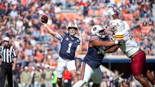 quotTexas AampM fans and media respond to Auburns early dominance as CFP dreams fadequot [upl. by Weisbrodt]