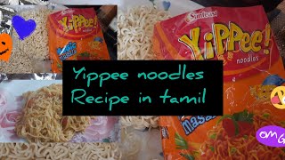 yippee noodles recipe in tamil  amma samayal vlogs  simple dish 🍜🍝 [upl. by Yarahs183]