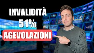 Invalidità civile al 51 agevolazioni come richiederla e congedo per cure  Guida completa [upl. by Nahor610]