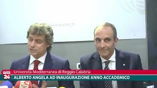 Alberto Angela ad inaugurazione anno accademico Università Mediterranea di Reggio Calabria [upl. by Hoseia503]