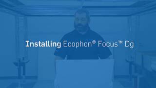 Ecophon® Focus™ Dg HowTo Install Semi Concealed Ceiling Panels [upl. by Eidua]