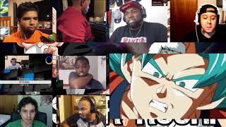 Dragon ball super episode 105 master roshi vs universe 4 master roshi death reaction [upl. by Odlavso601]