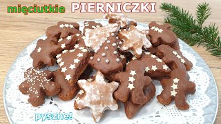 Najlepsze mięciutkie pierniczki czekoladowe bez wysiłku  w 15 minut 👌 przepyszne i bardzo szybkie 🎄 [upl. by Claus]