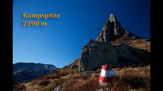 Kampspitze 2390 m 16November [upl. by Desi554]