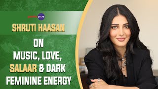 Shruti Haasan Interview With Baradwaj Rangan  Conversations  monstermachine  salaar [upl. by Afesoj]