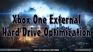 Xbox One External Hard Drive Optimization [upl. by Suzi]