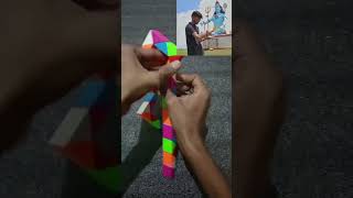 🕉️ making with the magic snake 🔥 cube creativity trending shorts KingofCubers [upl. by Andre]