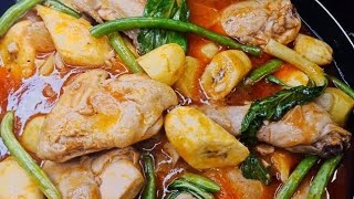 Pocherong manok Chicken pochero Chicken recipe [upl. by Ogu953]