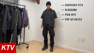 Everyday Workwear Type Fits  Balenciaga Boots Washed Tees Work shirts Jewerly [upl. by Hama769]