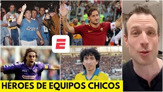 MARADONA MÁGICO GONZÁLEZ TOTTI BATISTUTA VARDY y otros HÉROES de equipo chicos  Cal y Arena [upl. by Cesaro65]