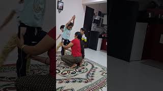 My little yogis vandnakadarpan trendingvideo youtubeindia pune himachli yogiclife song [upl. by Mirth]