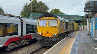 66714 4R02 Colchester  Felixstowe 141024 [upl. by Haze814]