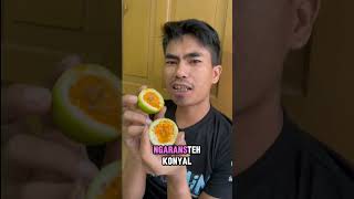 Buah markisa youtubeshorts komedisundalucu buah [upl. by Salena]