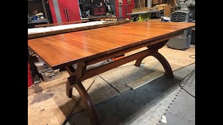 Cherry wood dining room table refinish [upl. by Eckhardt961]