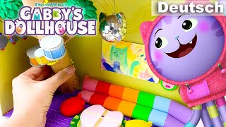 Baue mit mir das Musikzimmer von DJ Katzenminze  GABBYS DOLLHOUSE [upl. by Sorazal864]