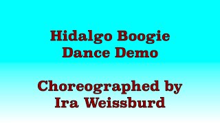 Hidalgo Boogie  Line Dance Dance Demo [upl. by Quiteris581]