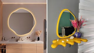 Modern Mirror Design Ideas for a Stylish Home  Interior Design [upl. by Orsino]