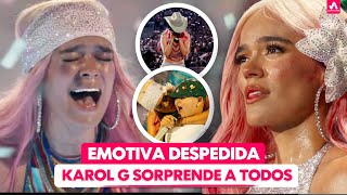 Karol G hace Historia Así Fue su Último Concierto Emotivas Palabras Tras Finalizar MSB Forever [upl. by Aurelius]