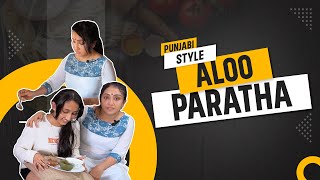 Punjabi style aloo paratha recipe [upl. by Gardell]