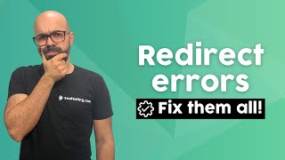 Stop redirect errors in Google Search Console [upl. by Nalym413]