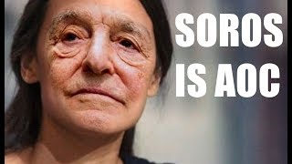 AOC  ACTRESS FUNDED BY GEORGE SOROS [upl. by Esidarap240]