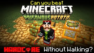 Beating Hardcore Minecraft only using the Lashing Potato to move [upl. by Anirahtak241]